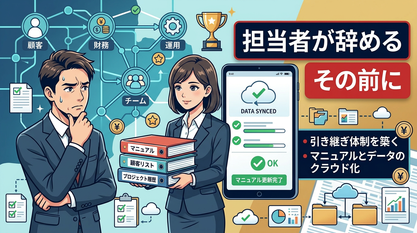 EC担当者が辞めても回る運用体制とは？引き継ぎで困らない設計