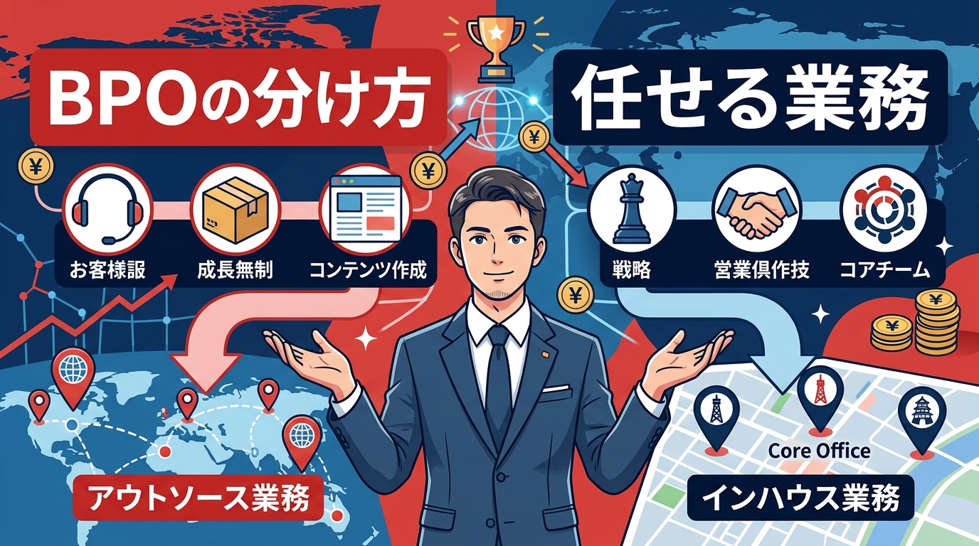 EC運用BPOで任せるべき業務とは？内製に残すべき仕事との分け方