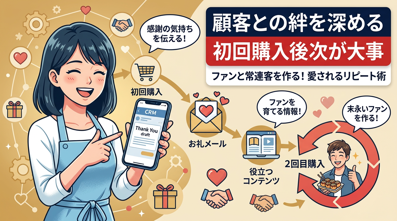 ECでリピート率を上げる方法｜初回購入後の導線設計とコンテンツ活用