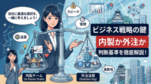 EC運用を内製化すべきか外注すべきか？判断の基準をわかりやすく解説