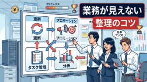 ECの業務フローを見える化する方法｜更新・販促・分析の整理術
